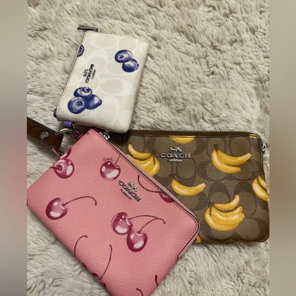 Coach trio zip pouches - Picture 1 of 13